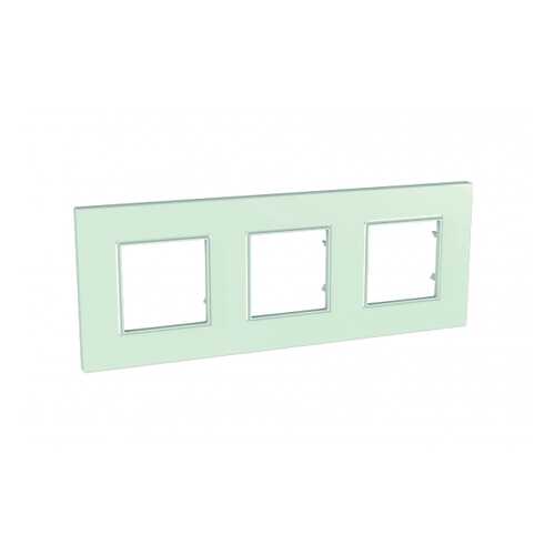 Рамка Schneider Electric Unica Quadro 3-ая Белая в Лаура Марлин