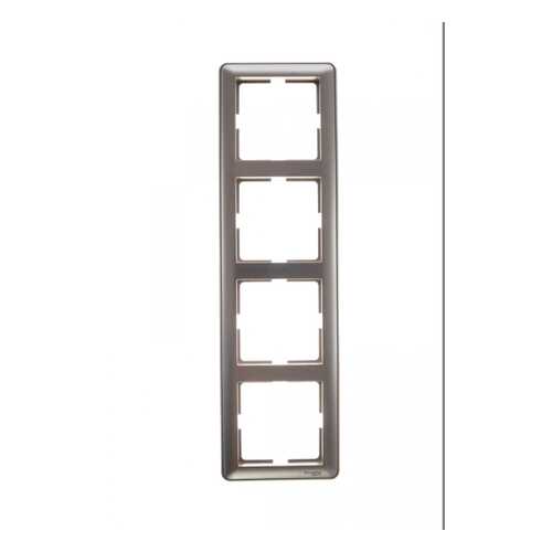 Рамка Schneider Electric Wessen 59 4-ая Шампань в Лаура Марлин