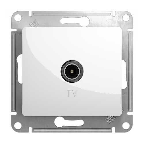 SE Glossa Белая Розетка TV, механизм в Лаура Марлин