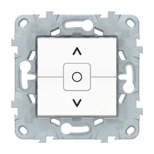 Выключатель SE Unica New Бел для жалюзи, 2-клавишный, сх. 4 в Леруа Мерлен