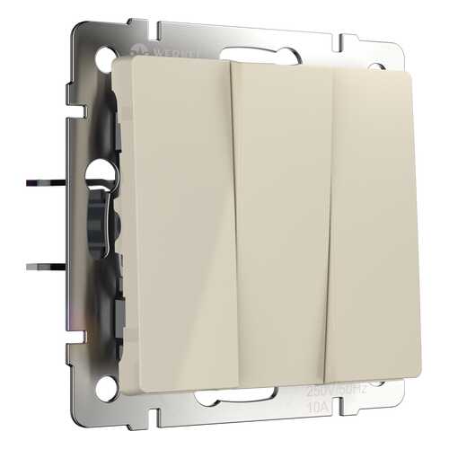 Выключатель Werkel WL03-SW-3G-ivory слоновая кость в Лаура Марлин