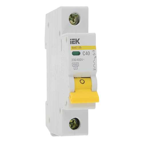 Автомат IEK 1п C/ 40А ВА 47-29 в Лаура Марлин