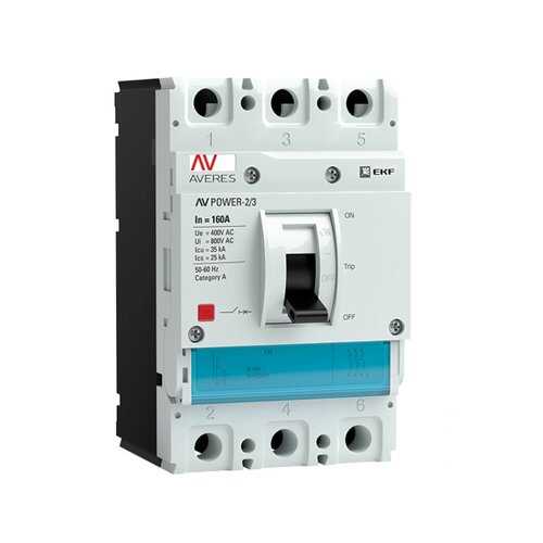 Автоматический выключатель EKF AV POWER-2/3 160А 35kA TR в Лаура Марлин