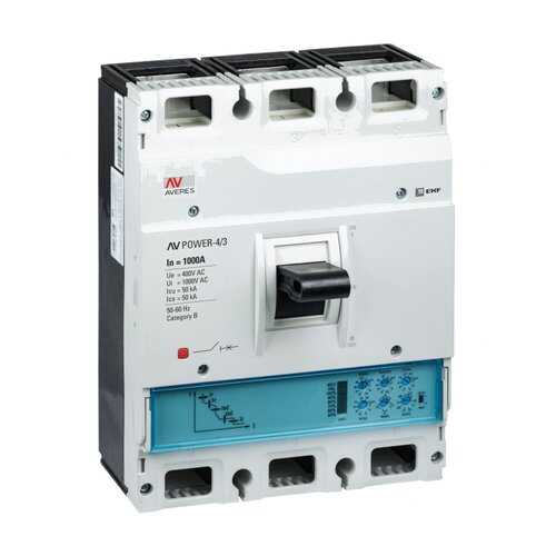 Автоматический выключатель EKF AV POWER-4/3 1000А 50kA ETU2.2 в Лаура Марлин