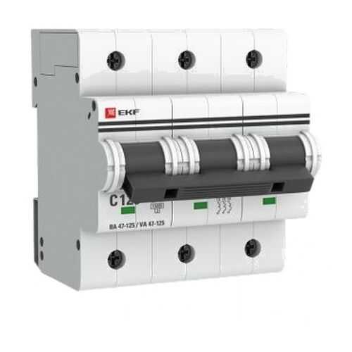 Автоматический выключатель EKF mcb47125-3-100C в Леруа Мерлен