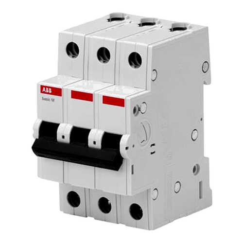 Выключатель автоматический Basic M, BMS413C16, 3 P, 16 A, C, 4,5 кА в Леруа Мерлен