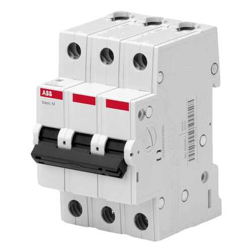 Выключатель автоматический Basic M, BMS413C25, 3 P, 25 A, C, 4,5 кА в Леруа Мерлен