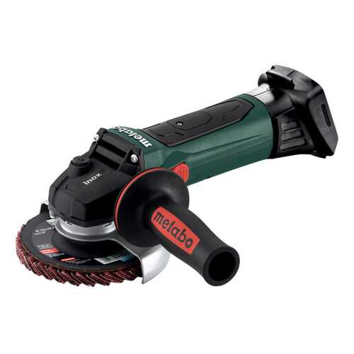 Акк. угловая шлифовальная машина Metabo W 18 LTX 125 Inox 600174850 БЕЗ АККУМУЛЯТОРА И З/У в Леруа Мерлен