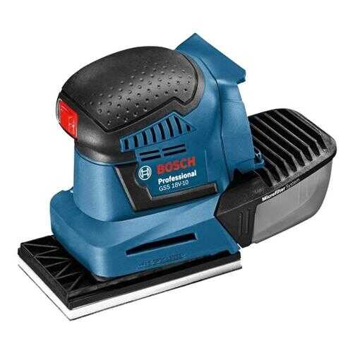 Акк. вибрационная шлифовальная машина Bosch GSS 18V-10 06019D0200 БЕЗ АККУМУЛЯТОРА И З/У в Лаура Марлин