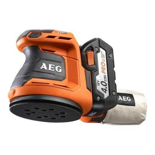 Аккумуляторная эксцентриковая шлифовальная машина AEG BEX18-125 LI-402C 4935451087 в Леруа Мерлен