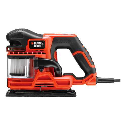 Сетевая вибрационная шлифовальная машина Black & Decker KA330E-QS в Леруа Мерлен