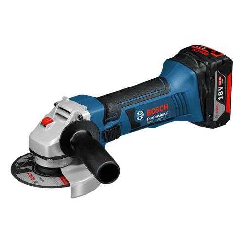 УШМ (болгарка) BOSCH GWS 18-125 V-LI (0615990L6G), 1Х40Ач + ЗУ GAL18-V40 в Леруа Мерлен