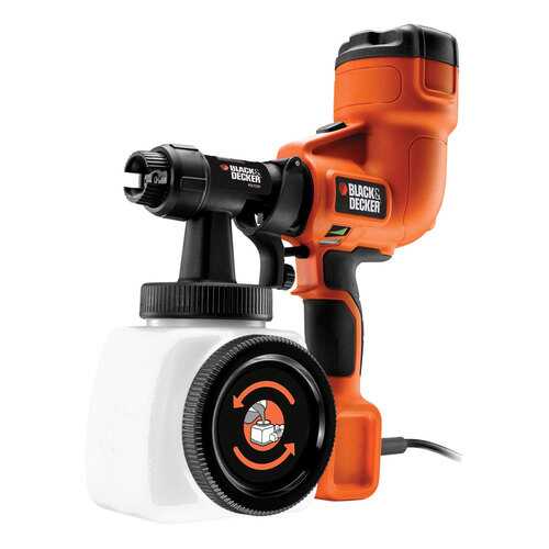 Сетевой краскопульт Black+Decker HVLP200 в Леруа Мерлен