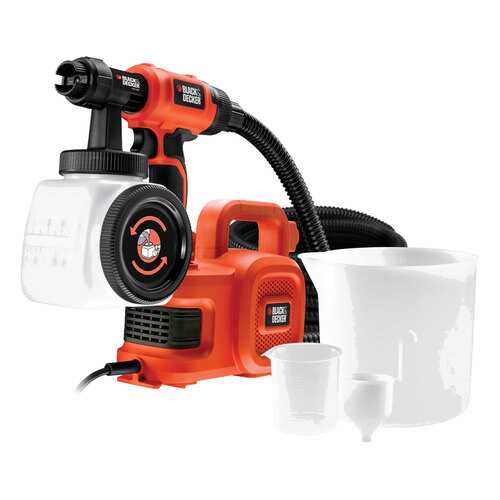 Сетевой краскопульт Black & Decker HVLP400 в Леруа Мерлен