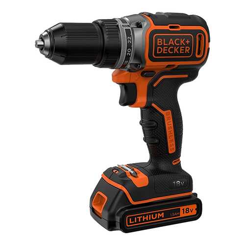 Аккумуляторная безударная дрель-шуруповерт Black&Decker BL186KB-QW в Леруа Мерлен