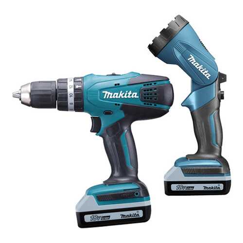 Аккумуляторная дрель-шуруповерт Makita DF457DWLE 185851 в Лаура Марлин