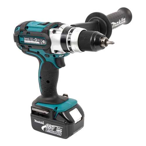 Аккумуляторная дрель-шуруповерт Makita DHP451RFE 186427 в Леруа Мерлен