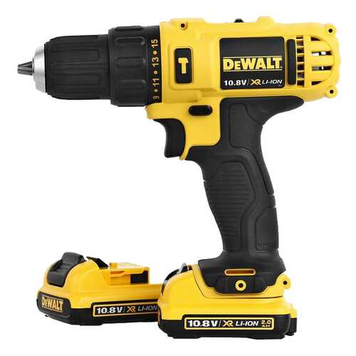 Аккумуляторная ударная дрель-шуруповерт DeWalt DCD 716 D2 10,8 В в Леруа Мерлен