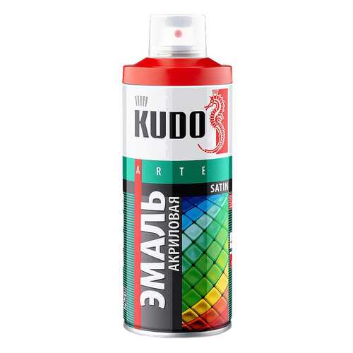Эмаль Kudo Универсальная Акриловая Satin Чёрная 520 Мл KU-0A9005 в Лаура Марлин