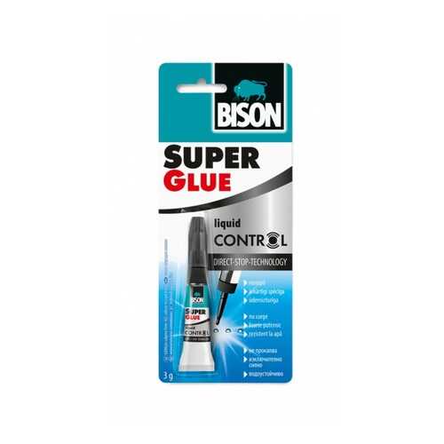 Клей BISON 6311790 Super Glue Control с Дозатором 3гр в Леруа Мерлен