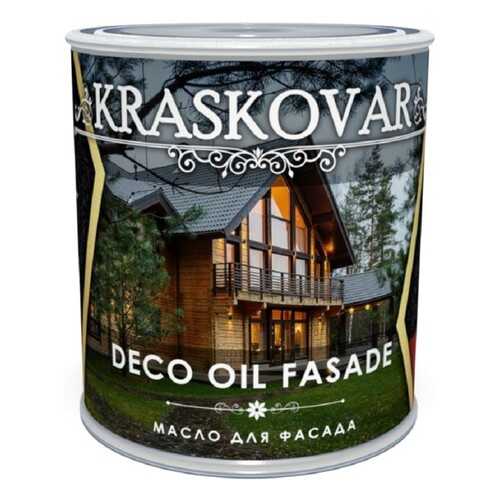 Масло для фасада Kraskovar Deco Oil Fasade Бамбук 0,75л в Леруа Мерлен