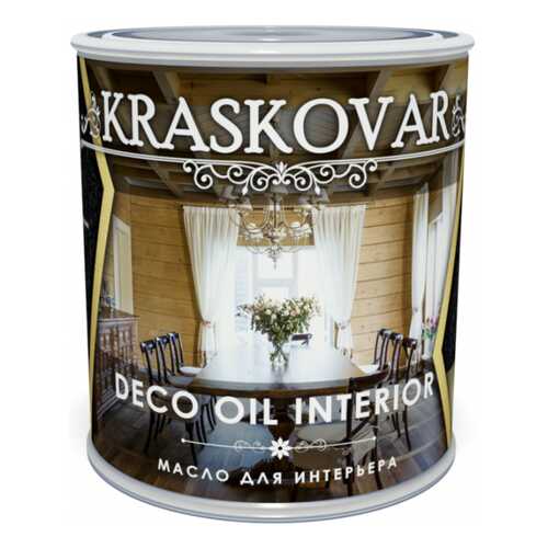 Масло для интерьера Kraskovar Deco Oil Interior Бамбук 0,75л в Леруа Мерлен