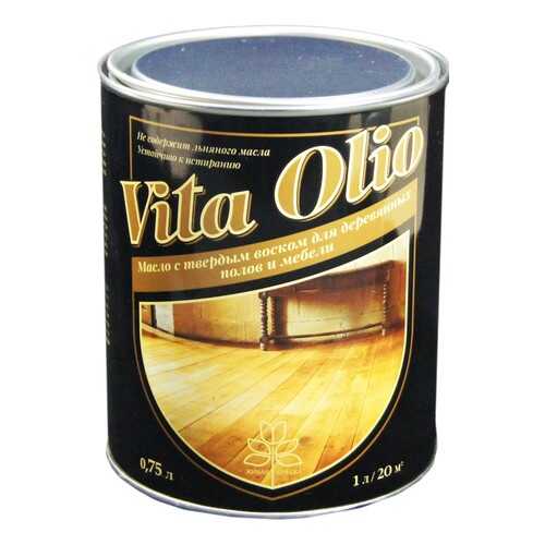Масло Для полов и мебели Vita Olio Дуб обыкновенный 0,75 л. с воском в Лаура Марлин