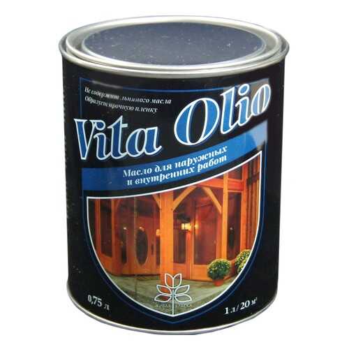 Масло Наружных работ Vita Olio Каштан 0,75 л. без воска в Лаура Марлин