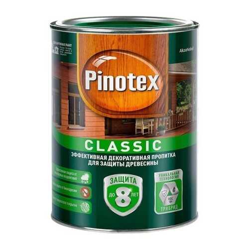 Пропитка для защиты древесины Pinotex Classic Калужница 1л в Леруа Мерлен