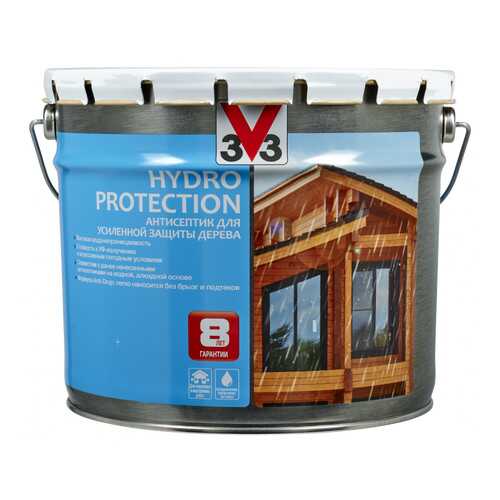 V33 Hydro Protection антисептик для усиленной защиты дерева 9 л, Цвет бесцветный в Лаура Марлин
