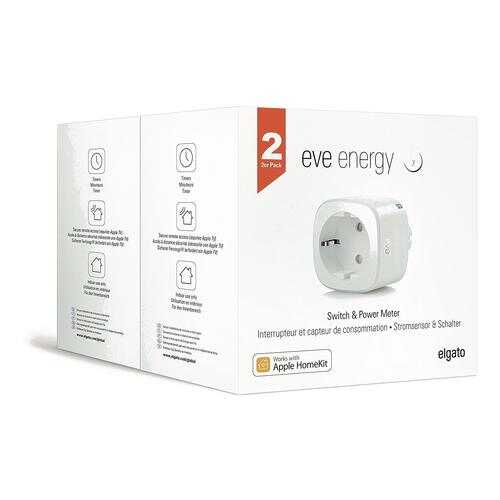 Умная розетка Elgato Eve Energy Set of 2 (White) в Леруа Мерлен