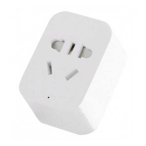 Умная розетка Xiaomi Mi Smart Socket Power Plug ZNCZ04CN (Wi-Fi) белый в Леруа Мерлен