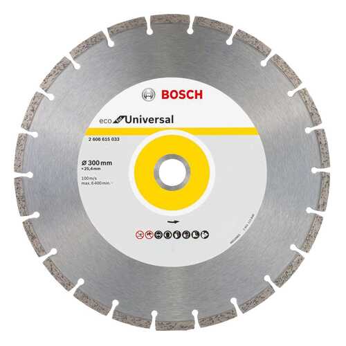 Алмазный диск Bosch ECO Universal 300-25 2608615033 в Леруа Мерлен