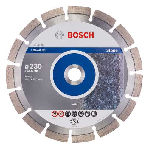 Алмазный диск Bosch Ef Stone230-22,23 2608602592 в Леруа Мерлен