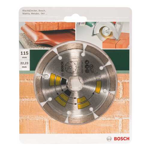 Алмазный диск Bosch УНИВЕРСАЛЬНЫЙ 115 мм DIY 2609256400 в Лаура Марлин