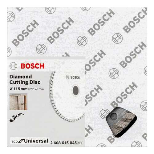 Диск алмазный отрезной Bosch ECO Univ,Turbo 115-22,23 2608615045 в Лаура Марлин