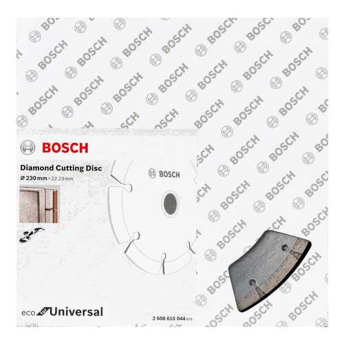 Диск алмазный отрезной Bosch ECO Universal 230-22,23 2608615044 в Леруа Мерлен