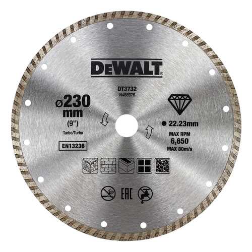 Диск алмазный отрезной универсальный DeWALT DT3732-QZ в Лаура Марлин