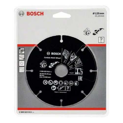 Отрезной диск по дереву для угловых шлифмашин Bosch 125х22.23мм 2608623013 в Лаура Марлин