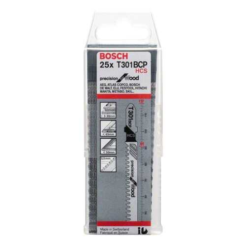 Набор пилок для лобзика Bosch T 301 BCP, HCS 2608633A40 в Леруа Мерлен