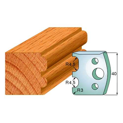 Комплект из 2-х ножей 40x4 SP CMT 690.007 в Лаура Марлин