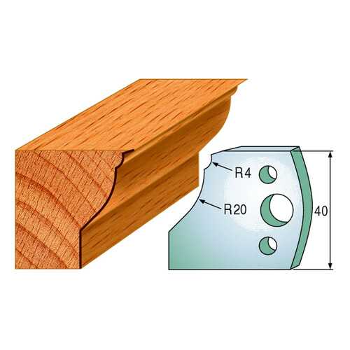 Комплект из 2-х ножей 40x4 SP CMT 690.109 в Лаура Марлин