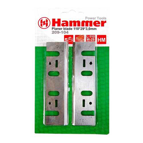 Нож для электрорубанка Hammer Flex 209-104 PB (35139) в Леруа Мерлен