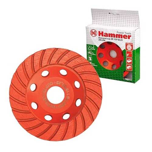 Чашка алмазная шлифовальная по бетону Hammer 30700 в Лаура Марлин