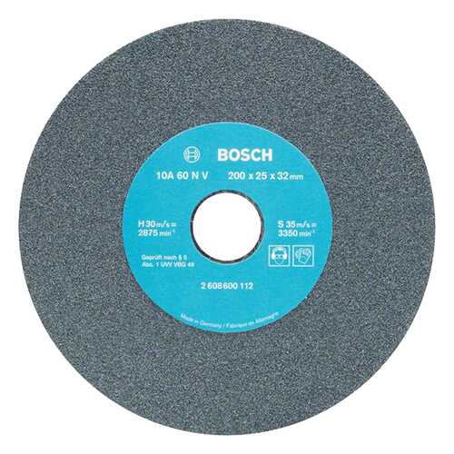Круг шлифовальный Bosch 200Х25Х32 К60 Д/GSM 200 2608600112 в Лаура Марлин