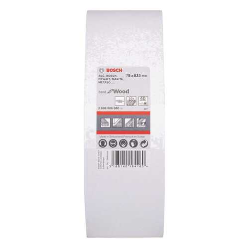 Шлифовальная лента для ленточной шлифмашины и напильника Bosch SH 75 K60 2608606080 в Лаура Марлин