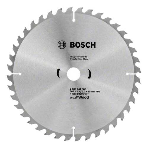 Диск по дереву Bosch ECO WO 305x30-40T 2608644385 в Леруа Мерлен