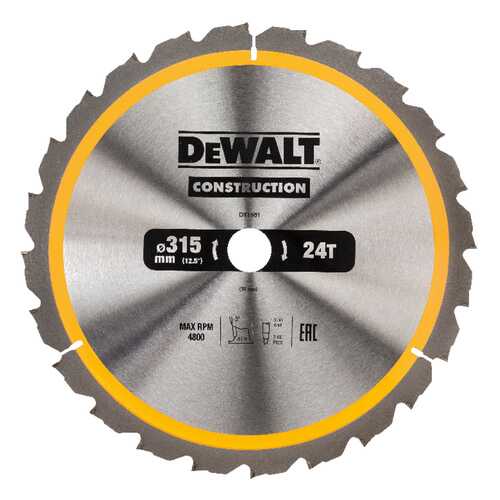 Диск по дереву для дисковых пил DeWALT DT1961-QZ в Леруа Мерлен