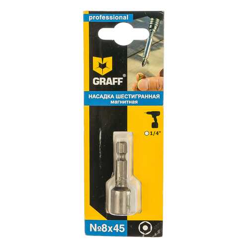 Бита GRAFF HEX8 45мм (GBN0845) в Леруа Мерлен