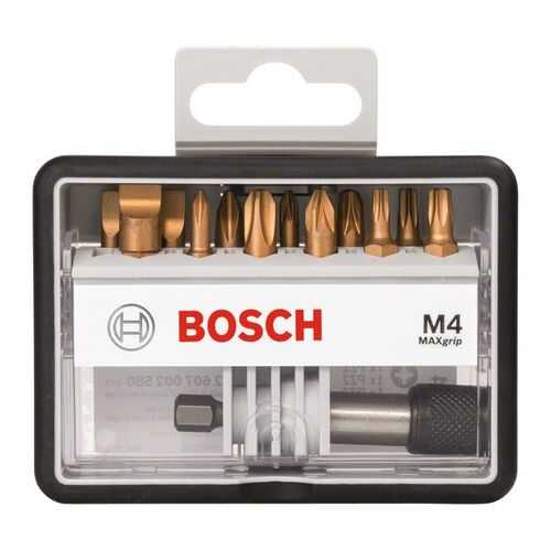 Набор бит для дрелей Bosch TIN+ДЕРЖАТЕЛЬ, PH/PZ/T/S 25мм , RL 2607002580 в Леруа Мерлен